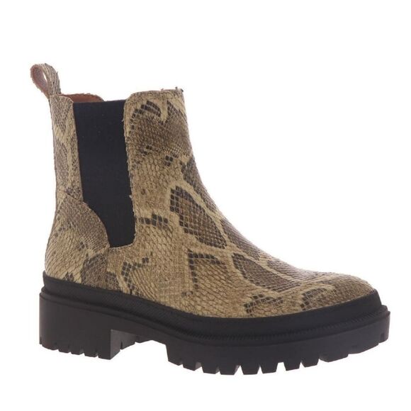 Lucky BrandLucky Brand Womens Emali Nubuck Pull On Ankle Boots Size 7M - Picture 1 of 15